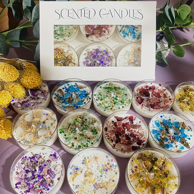 Wax Melts - Zestaw 6 świec zapachowych Zapachowy kryształowy