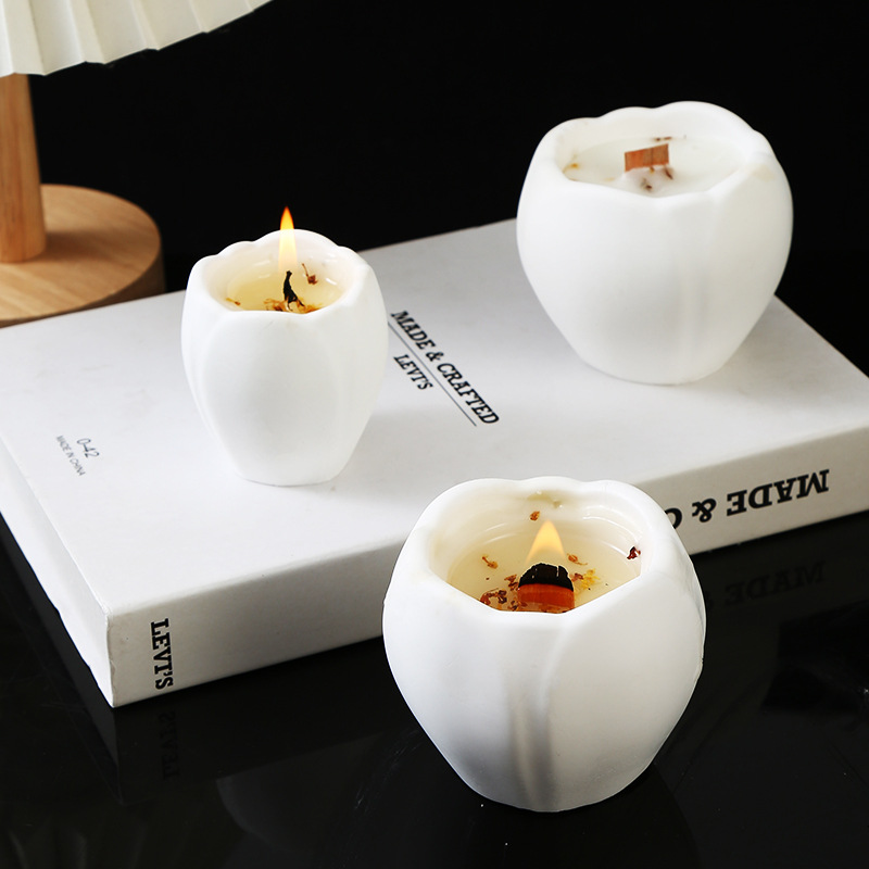 Soy Wax - Świeca aromaterapeutyczna do dekoracji wnętrz, kształt