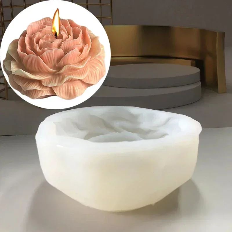 Candle Making Kit - Bardzo duża forma silikonowa 3D na