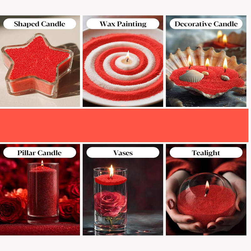 100G Zielono-Biało-Czerwone Św – Candle Making Kit recenzja i cena