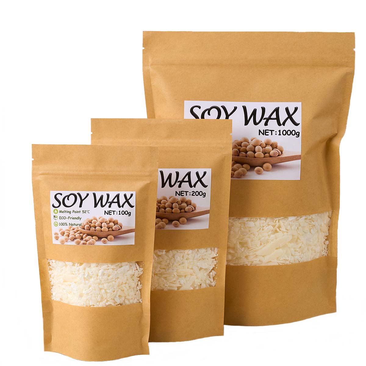 1-punktowy czysty biały wosk s – Candle Making Kit recenzja i cena