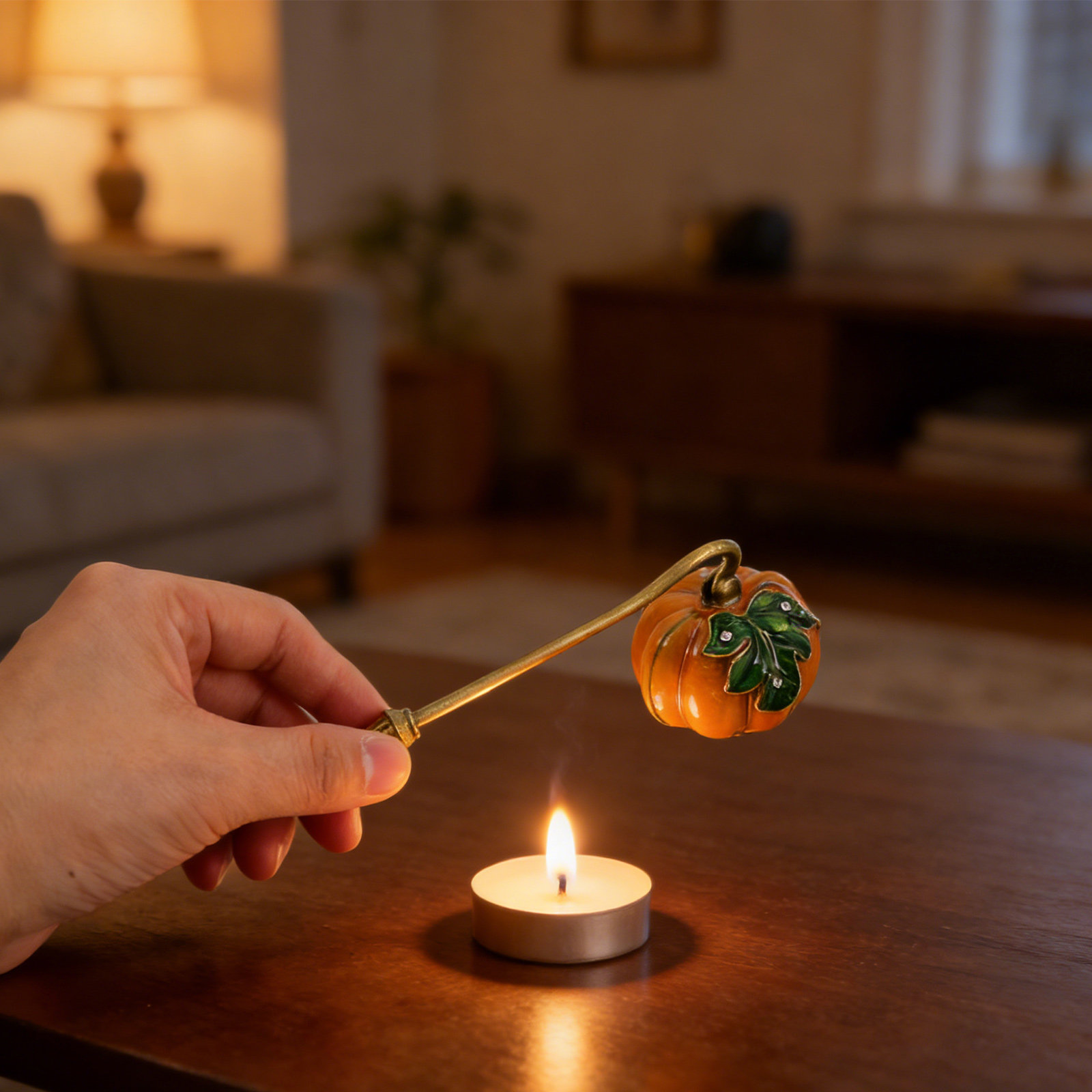 Antyczny metalowy gaśnik do św – Candle Wick recenzja i cena